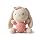 Happy Threads Crochet Bunny Rabbit Toy for Kids - Funny Bunny | Handmade Stuffed Animals for Boys & Girls | Safe & Lightweight Stitch Soft Toy, BIS Certified, Ideal Gift for Newborns (100% Cotton)