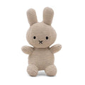 Pluchi Cotton Knitted Natural Rattle Bunny Soft Toy for Babies & Kids 19cm x 13cm